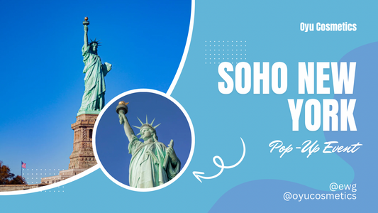 Join OYU Cosmetics at the EWG Clean Beauty & Healthy Living Pop-Up in SoHo!