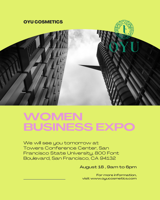 OYU-Cosmetics-to-Showcase-at-Women-Business-Expo-and-Conference-in-San-Francisco Oyu Cosmetics