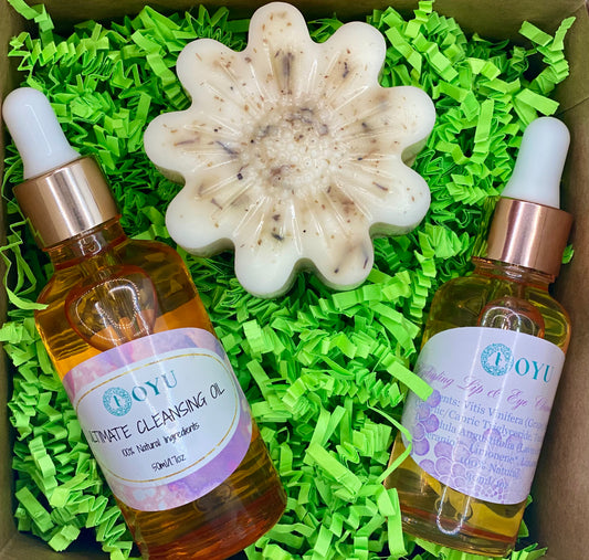 FACE-AND-BODY-CARE-SET Oyu Cosmetics