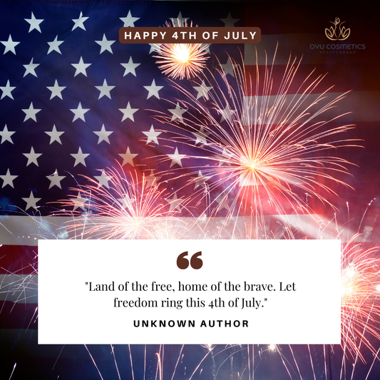 Happy July 4th from Oyu Cosmetics!