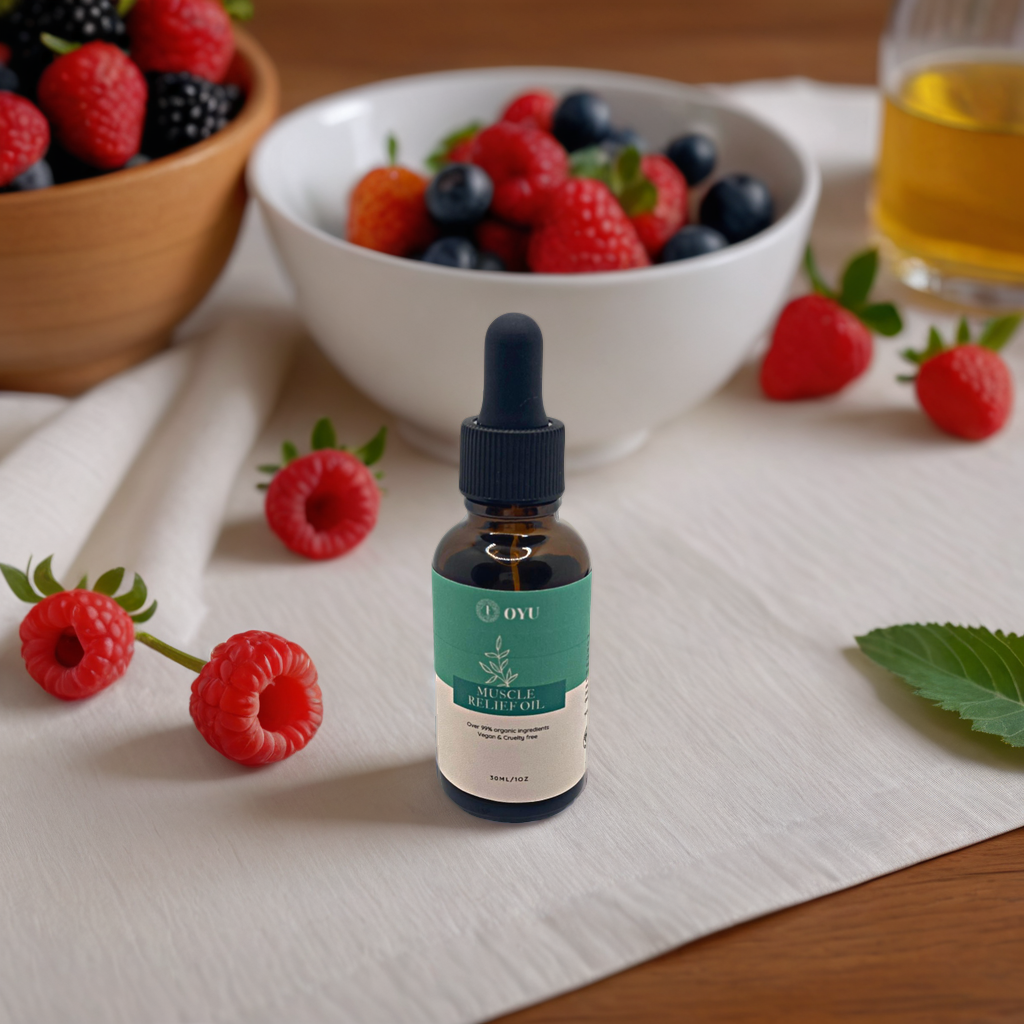 OYU Muscle soreness relief oil Oyu Cosmetics