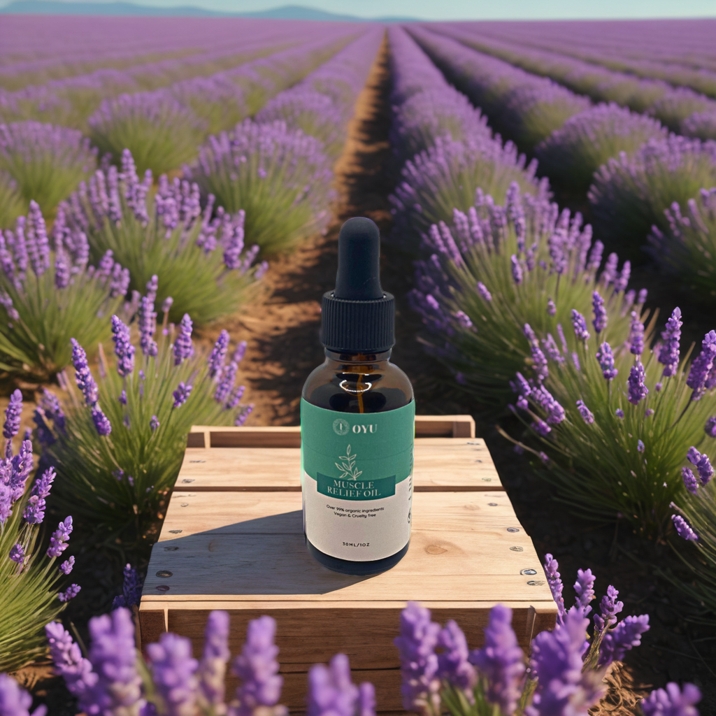 OYU Muscle soreness relief oil Oyu Cosmetics