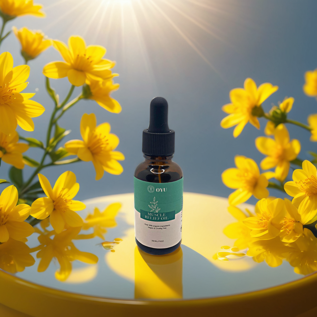 OYU Muscle soreness relief oil Oyu Cosmetics