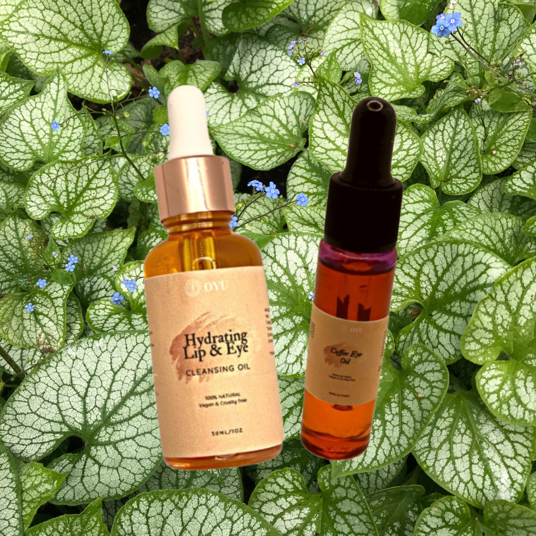 Eye care set for sensitive eyes: Eye Care for dark circles Oyu Cosmetics