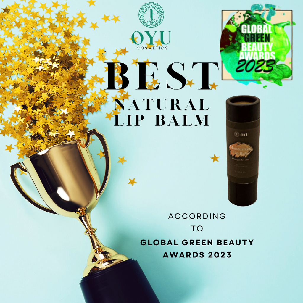 Embracing Green Beauty 2023: The Journey of OYU Cosmetics' Award-Winning Natural Lip Balm