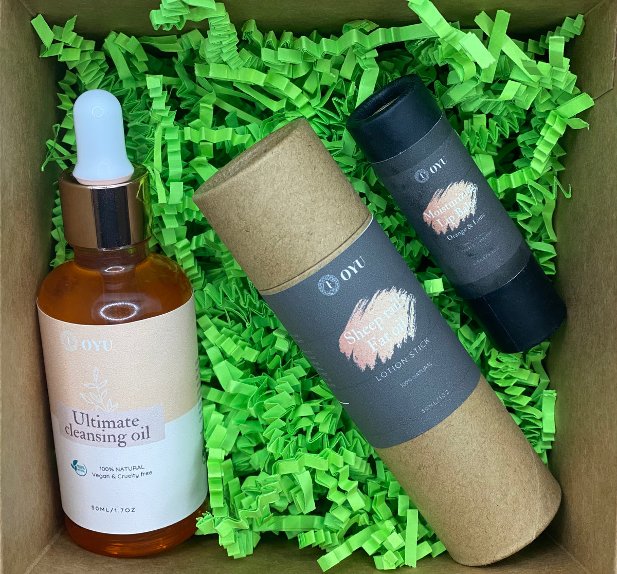 All Natural Nourishing Hydrating Set Oyu Cosmetics